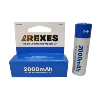 Фото Аккумулятор Arexes 18650 3.7v 2000mah