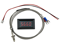 Фото Термометр електронний XH-B320 від -50 до 800°C червоні цифри