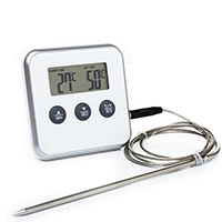Фото Кухонный термометр с таймером TP600 (белый)
