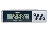 Фото Автомобільный термометр VST-7067 металік