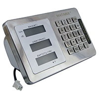 Фото Блок управления весов Matarix с металлическими кнопками