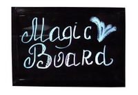 Фото Рекламна дошка Magic Board з кольоровим LED підсвічуванням