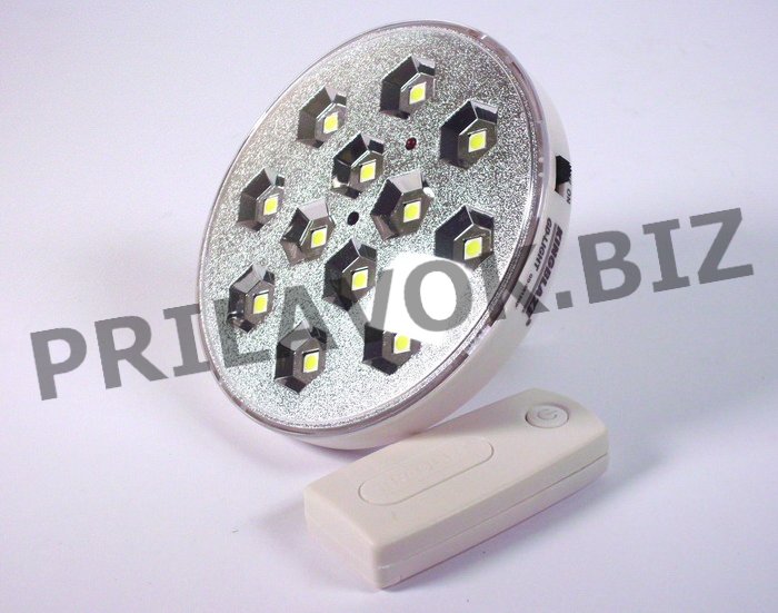 Лампа с аккумулятором и пультом GD-Light GD-5012HP