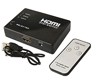 Фото HDMI Switch с ДУ на три входа
