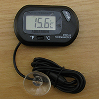Фото Електронний термометр з виносним датчиком для акваріума