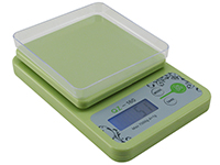 Фото Электронные кухонные весы Qunze QZ-160 до 7 кг Зелёные